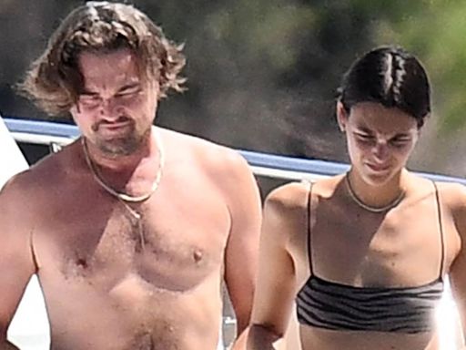 Leonardo DiCaprio and Girlfriend Vittoria Ceretti Soak Up the Sun on Yacht in Italy