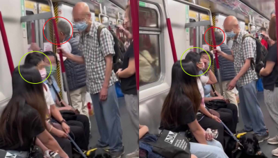 香港老翁搭地鐵遇導盲犬飆罵 視障女子用「3句話」霸氣反擊