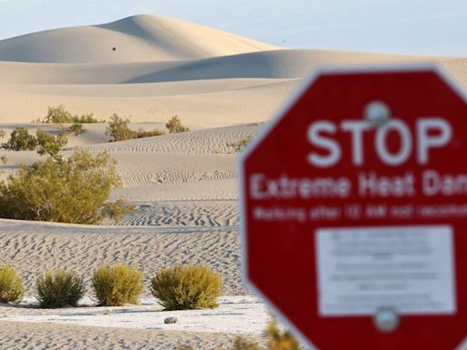 Belgian tourist suffers 3rd-degree burns to his feet while walking in Death Valley as temperatures exceed 120 degrees