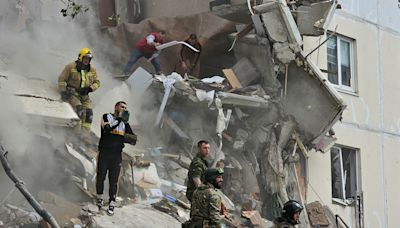 俄稱烏國導彈殘骸擊中別爾哥羅德住宅致大廈倒塌 至少17傷 - RTHK
