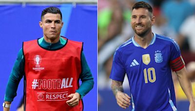 Cristiano Ronaldo e Messi seguem com recordes a quebrar em Eurocopa e Copa América; saiba quais
