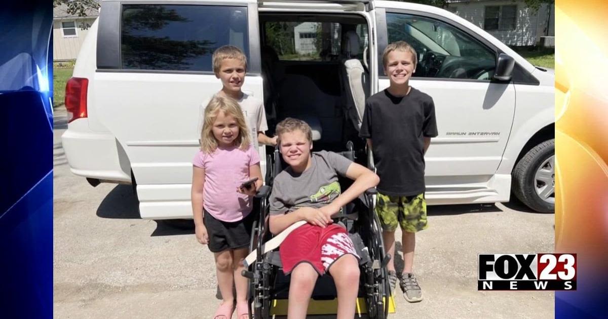 Family in need of wheelchair accessible van gets new set of wheels
