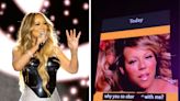 Mariah Carey's performance at LA Pride included screenshots from Grindr and social media is loving it