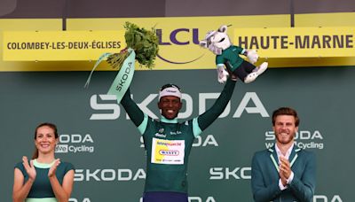 Tour de France 2024: Girmay wins Stage Eight as race remembers French president De Gaulle