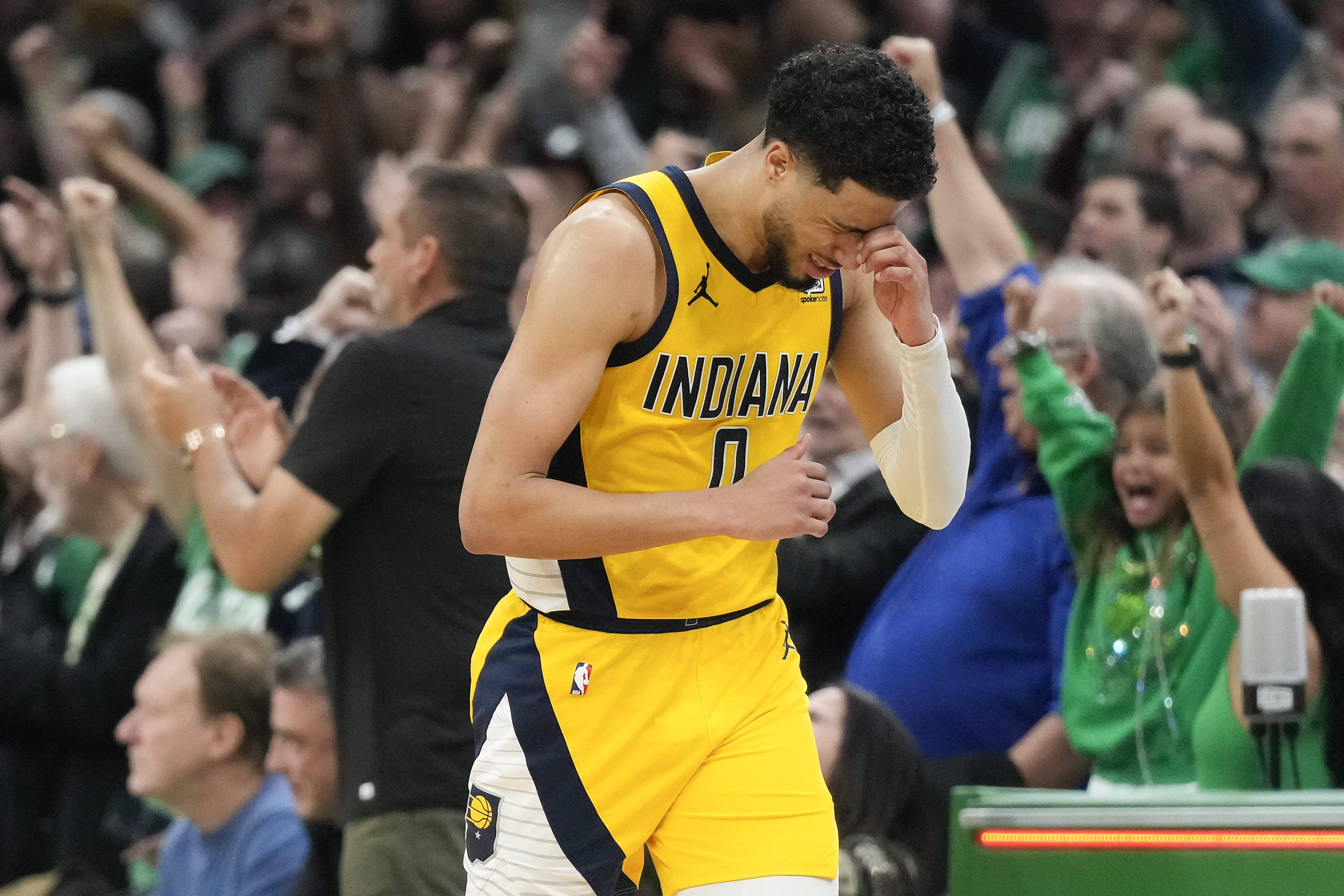 Pacers list Haliburton as questionable, Celtics rule out Porzingis for Game 3 matchup