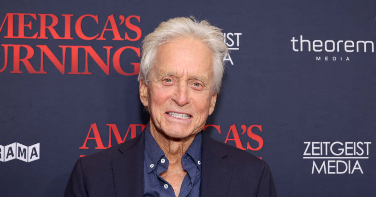 Michael Douglas Poses With His and Catherine Zeta-Jones' Kids Carys and Dylan in Rare Red Carpet Pics