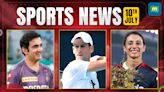 Sports News: Gautam Gambhir appointed coach of India cricket team, Djokovic irked by Wimbledon crowd