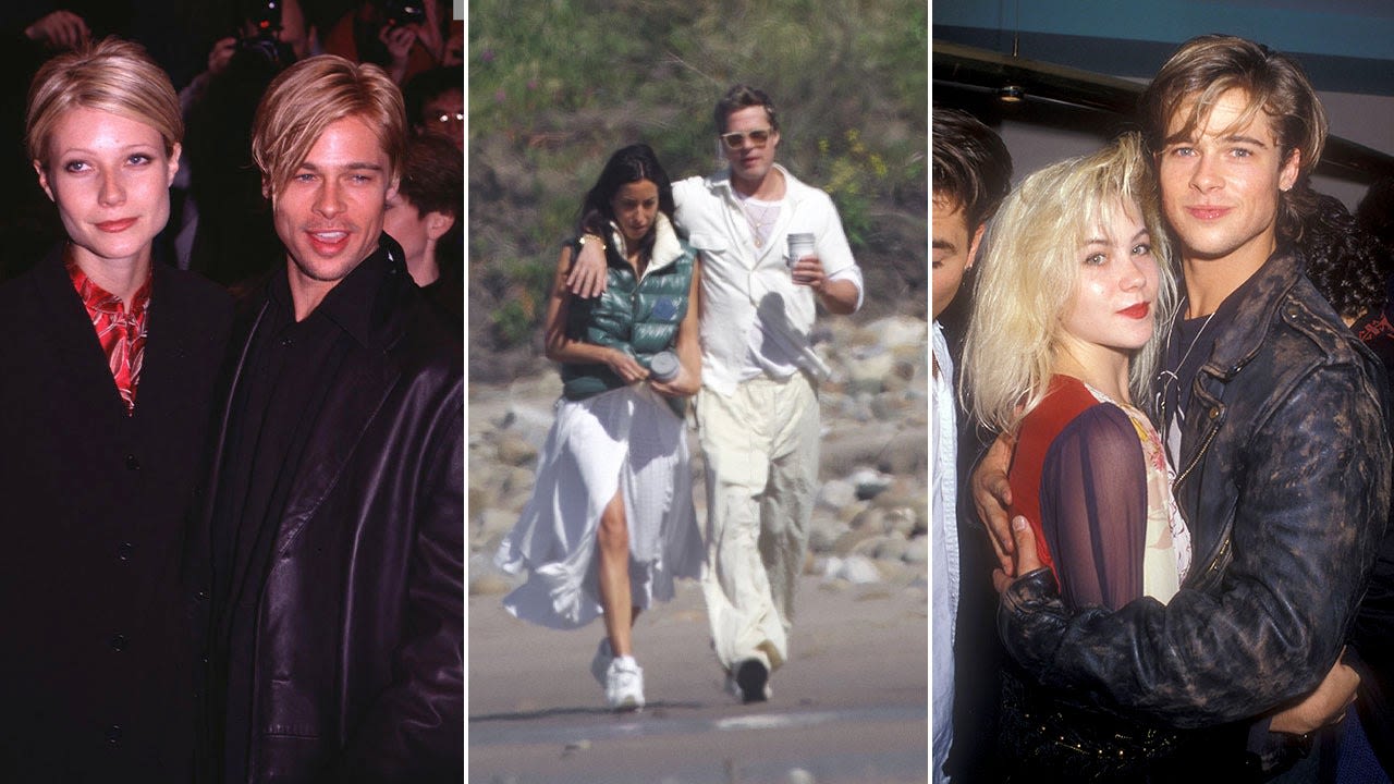 Brad Pitt, Ines de Ramon dress alike on romantic beach stroll: 5 times he dressed like his famous girlfriends