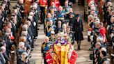 Royals in sad final tribute to the Queen