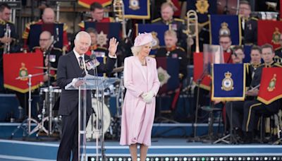 D-Day - latest: King praises bravery of veterans as Briton Christina Lamb, 103, given France’s highest honour