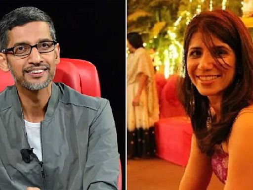 Meet the woman behind Sundar Pichai’s success: Her advice brings in Rs 5 crore per day