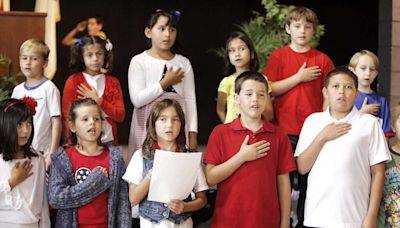 Maryland elementary school tries to force students to say the pledge