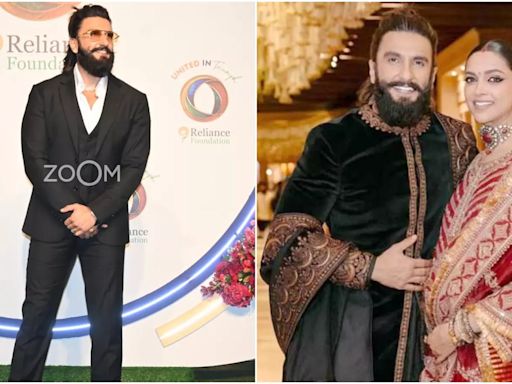 Ranveer Singh Makes First Appearance After Welcoming Daughter With Deepika Padukone, Gleefully Says 'Baap Ban Gaya Re'