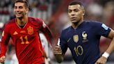 Duelo de velocistas en Francia-España: Mbappé vs. Ferran Torres