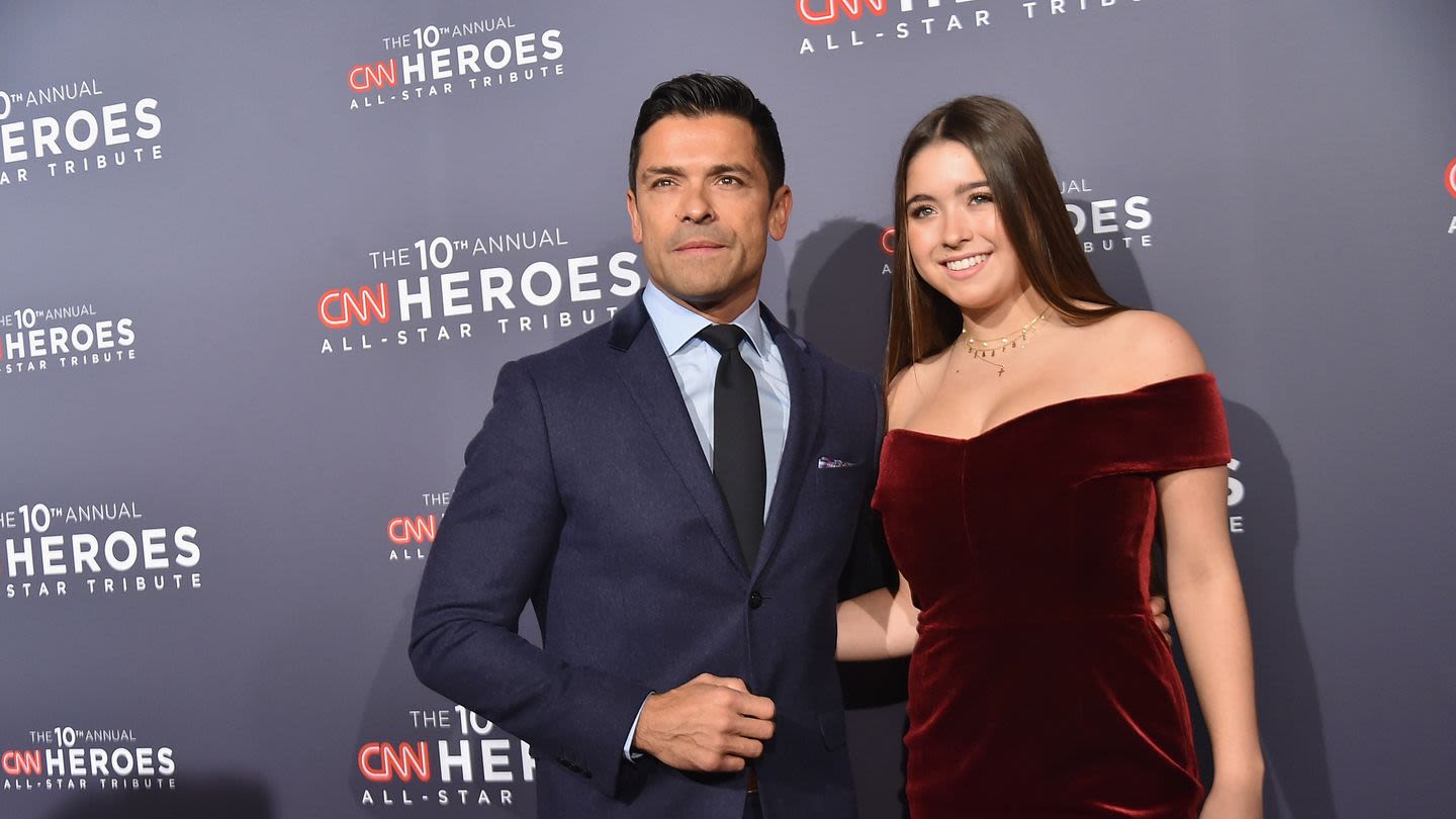 Mark Consuelos Posted a Rare Note for His and Kelly Ripa's Daughter on Instagram