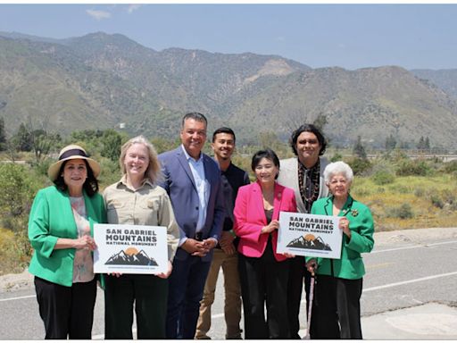 California’s U.S. Senator Alex Padilla, Representatives Judy Chu, Grace Napolitano, Community Leaders Celebrate Expansion of San Gabriel Mountains National Monument in Los Angeles County