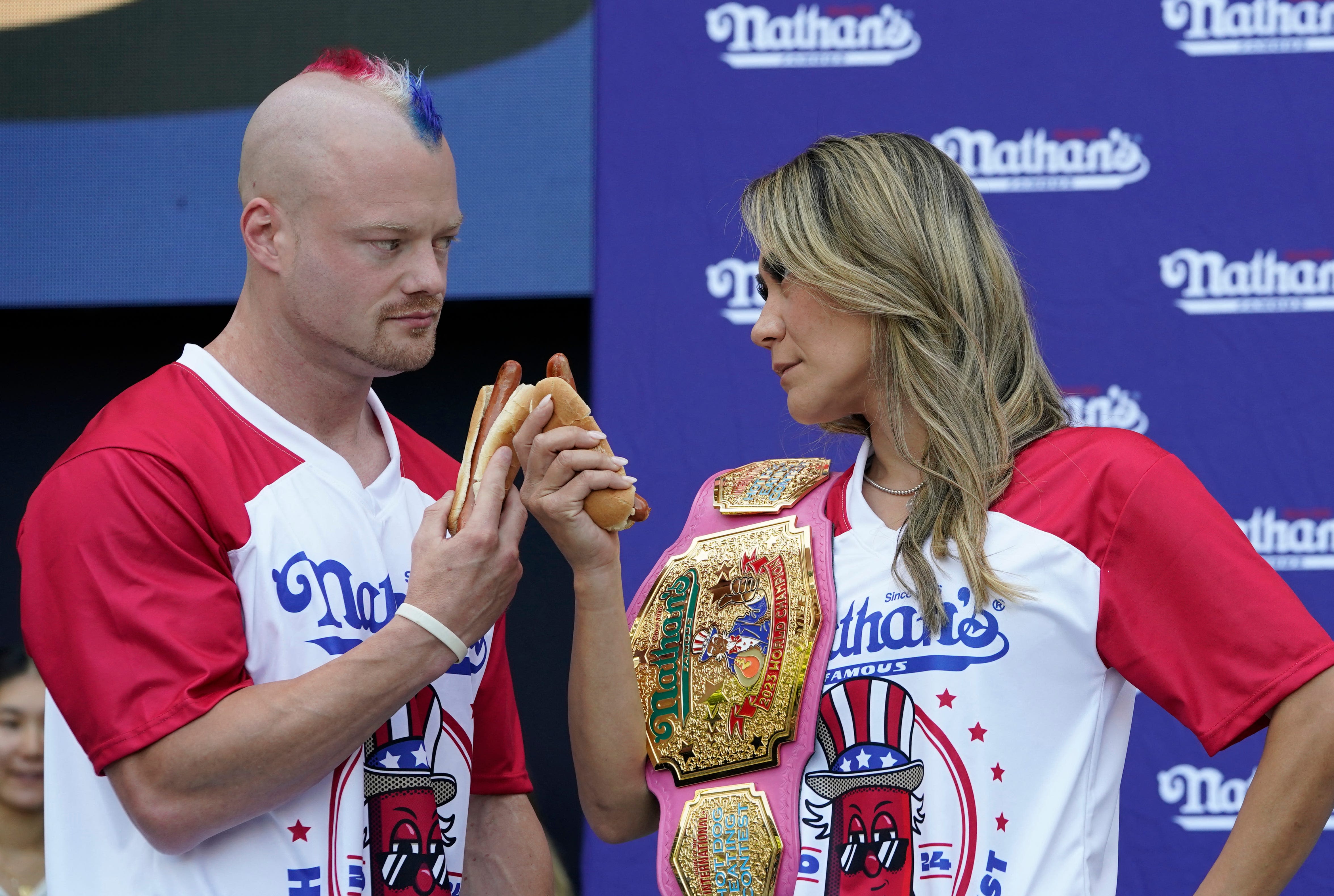 Nick Wehry accused of cheating in Nathan's Hot Dog Eating Contest, per report