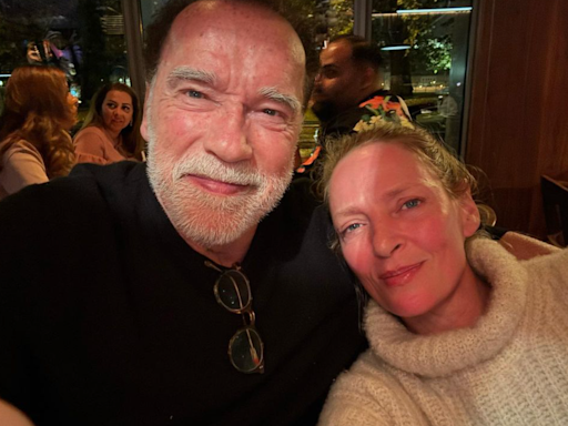 Uma Thurman and Arnold Schwarzenegger reunite as Batman character return is teased