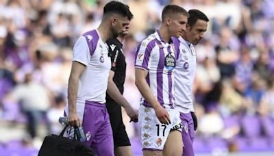 Triunfo con duro peaje en Zorrilla: dos nuevos lesionados en el Real Valladolid