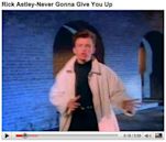 Rickrolling