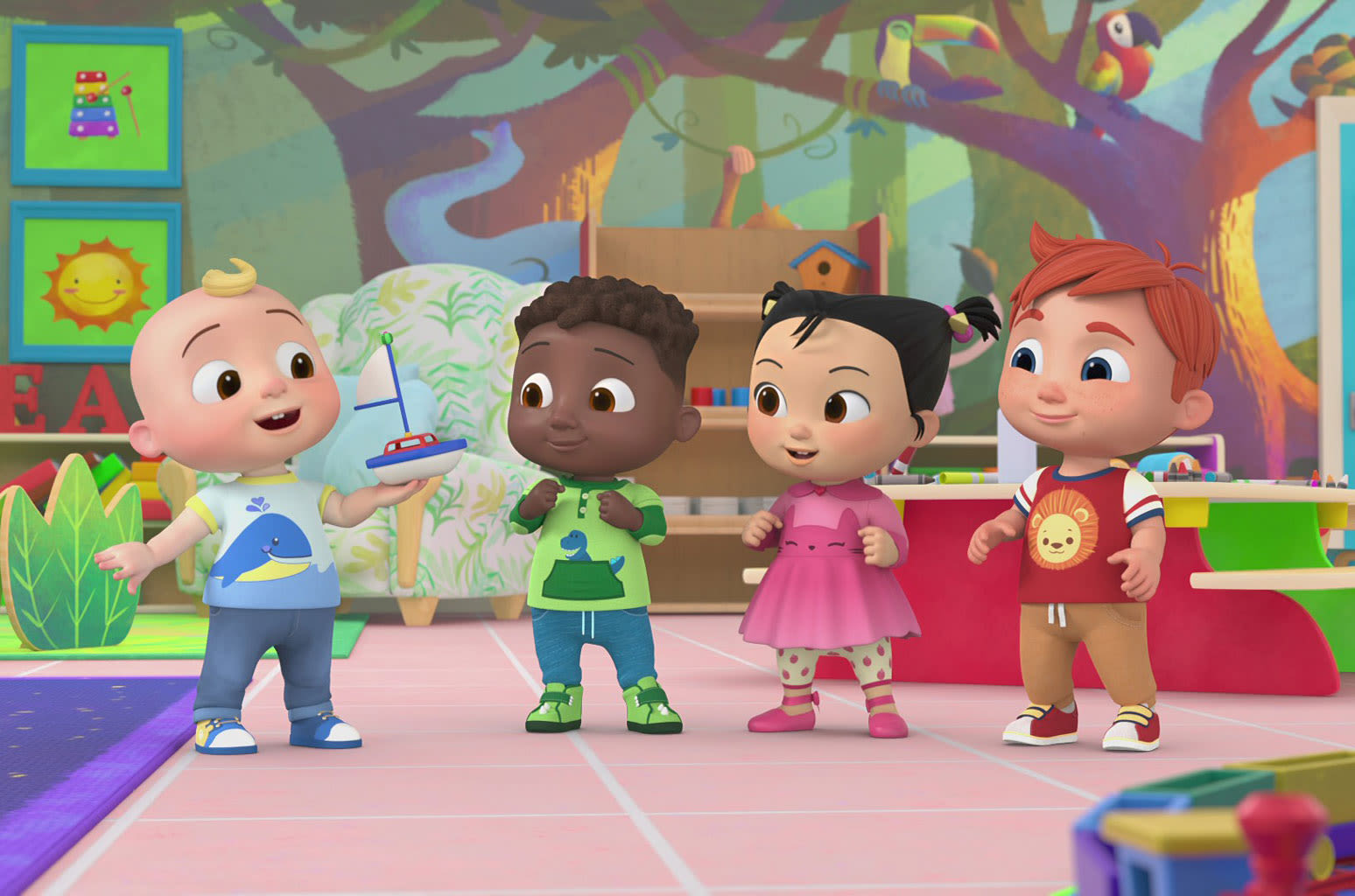 CoComelon Children’s Anthem ‘Wheels on the Bus’ Rides Onto Global Excl. U.S. Chart