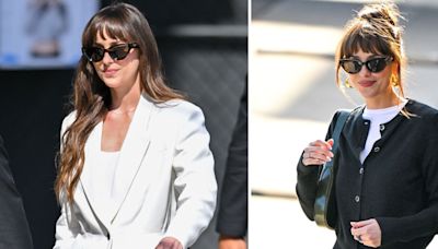 Dakota Johnson Gives Night And Day In Two Tonally Different Talk-Show Looks