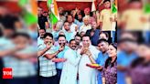Congress Wins Majority in Bypoll Results Across Multiple States | Chandigarh News - Times of India