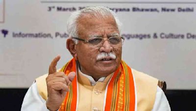 Union minister Manohar Lal Khattar to chair BJP state committee meet