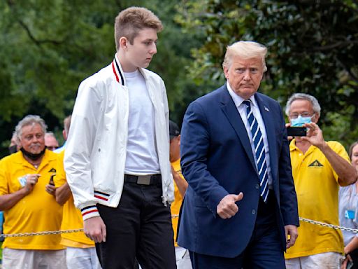 Trump gets Barron's age wrong when asked about his youngest son's convention role