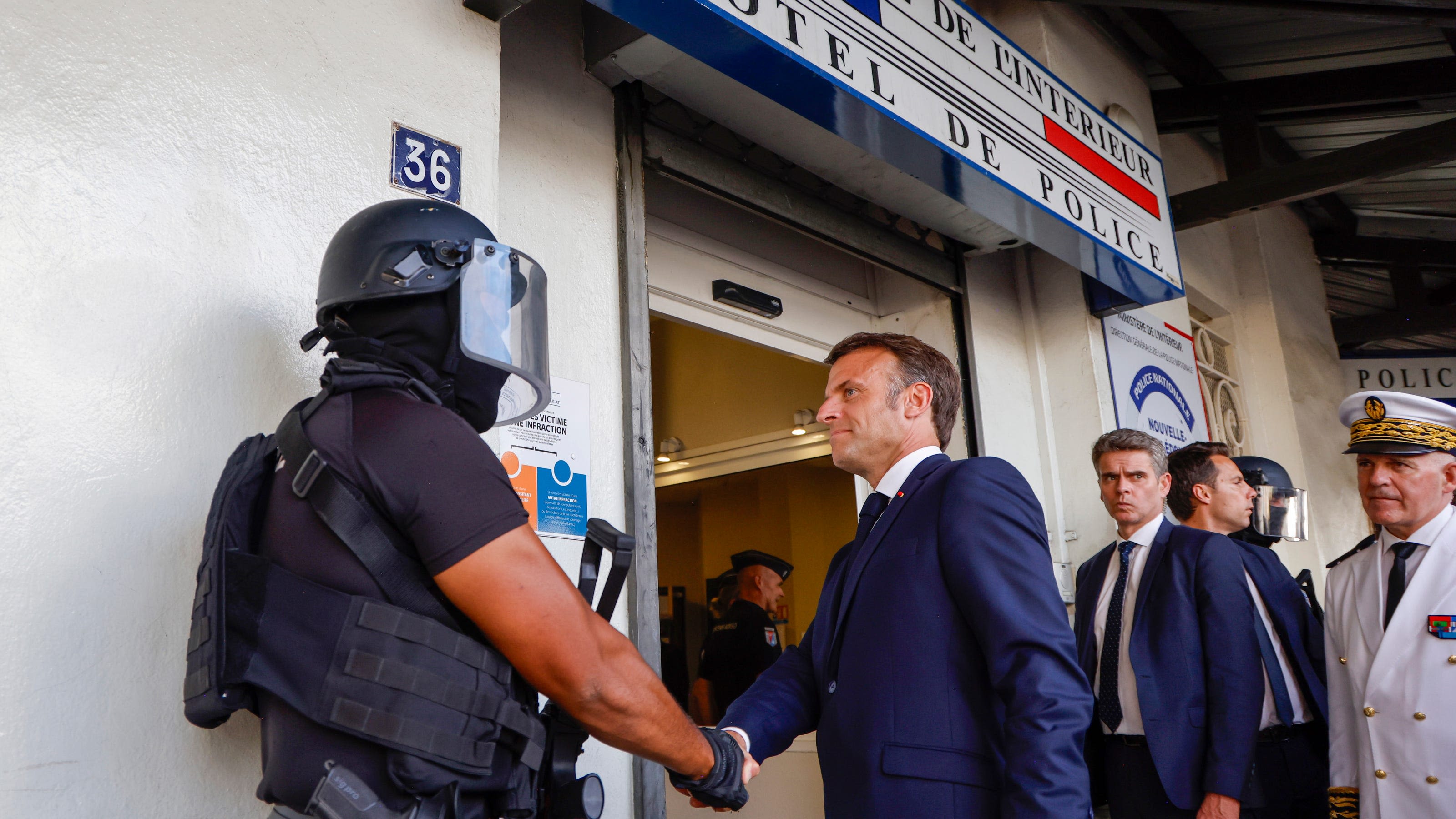In riot-hit New Caledonia, French President Macron says the priority is a return to calm