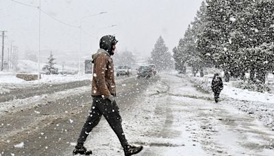 En Bariloche se siente casi tanto frío como en Tierra del Fuego: el ranking de temperaturas