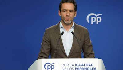 El PP pide a Sánchez que dé explicaciones sobre la imputación de su mujer: "La Moncloa está investigada por corrupción"