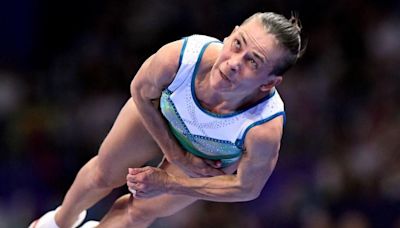 Record-equalling Olympics dream over for gymnast, 48