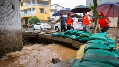 Emergencia en China: pérdidas millonarias y más de 180 mil afectados por las inundaciones