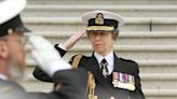 Princess Anne lays wreath at Battle of Atlantic ceremony at B.C. legislature