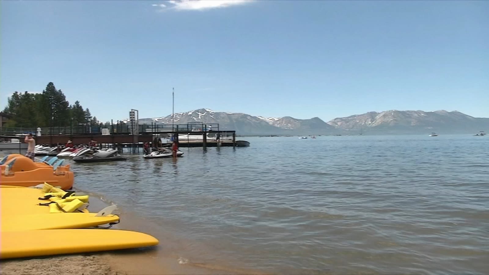 Lake Tahoe expected to fill up this spring due to snow melt and wet weather, officials say