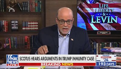 Fox News' Mark Levin defends Donald Trump's fake electors scheme