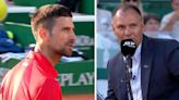 Djokovic screams 'shut the f*** up' at spectator as umpire forced to intervene