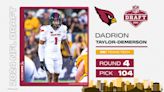 Cardinals sign 4th-round pick Dadrion Taylor-Demerson