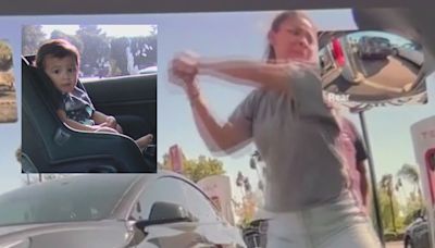 Mom, good Samaritan smash Tesla window trying to rescue her son locked inside hot car