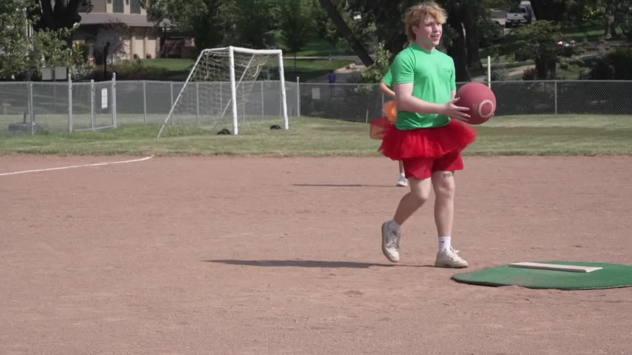 Friends and family honor Jack Meehan with their fourth annual kickball tournament