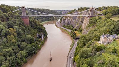 Two suitcases containing ‘human remains’ found on landmark Bristol bridge