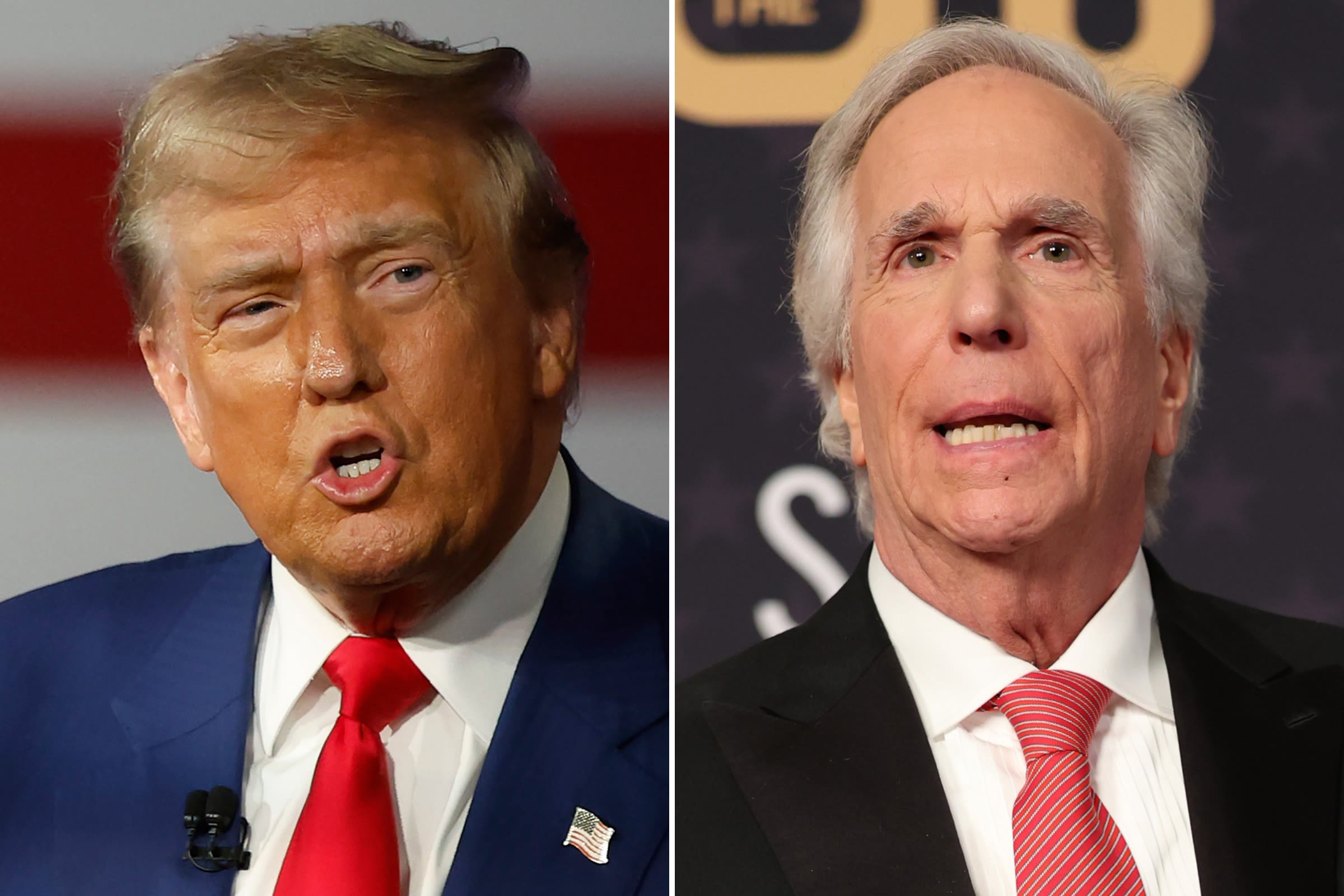 Henry Winkler says Donald Trump "pushed" him at gala: "I don't forgive"