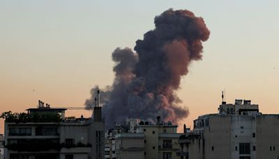 Israeli airstrikes rock Beirut, target Hezbollah command