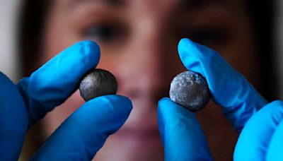 Archeologists find musket balls fired during 1 of the first battles in the Revolutionary War