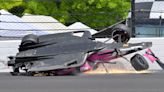 Kyle Kirkwood's car flips, tire flies toward crowd in major crash at Indianapolis 500