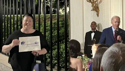 ND teacher of the year dines with President Joe Biden at Jill Biden’s annual White House dinner