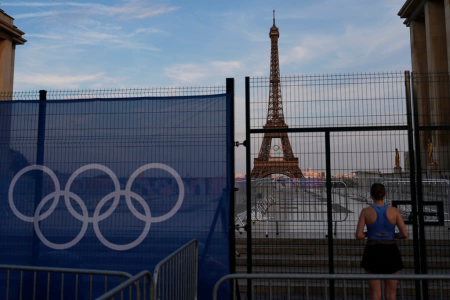 How many countries are competing in the 2024 Paris Olympics?