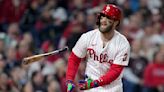 MLB playoffs: Phillies outslug Padres in NLCS Game 4, take 3-1 series advantage behind Rhys Hoskins, Bryce Harper