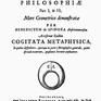 Principia philosophiae cartesianae